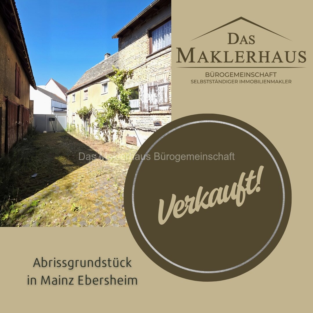 Mainz: Attraktives Grundstück mit vielseitigem Potenzial in Mainz-Ebersheim! 