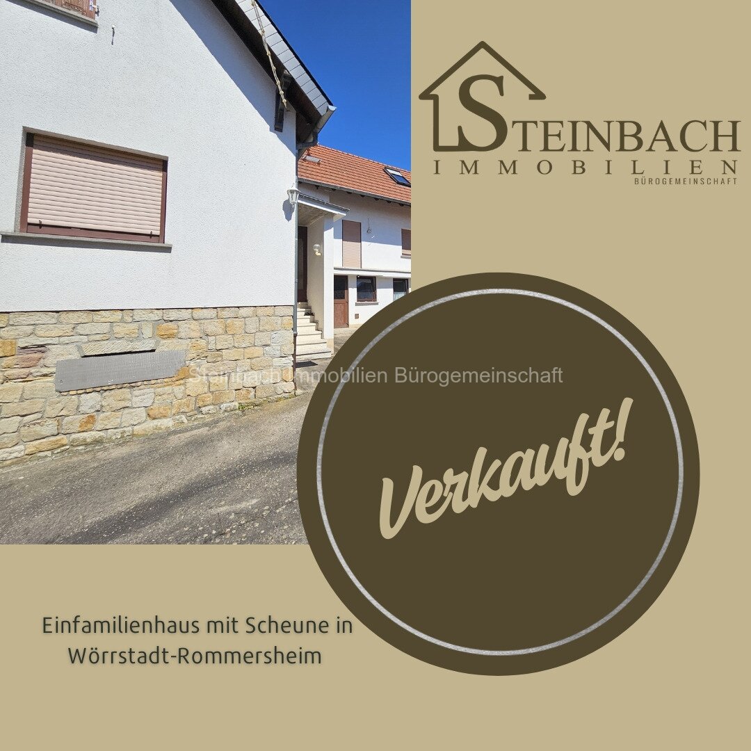 Wörrstadt-Rommersheim: Einfamilienhaus mit Scheune in Wörrstadt-Rommersheim Wörrstadt-Rommersheim: Einfamilienhaus mit Scheune in Wörrstadt-Rommersheim