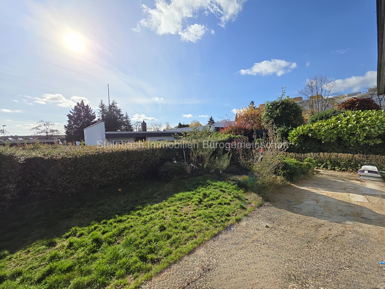 Aussicht aus dem Garten Aussicht aus dem Garten